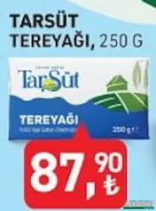 TARIM KREDİ TARSÜT TEREYAĞI 250 G fiyat ve kampanya bilgisi